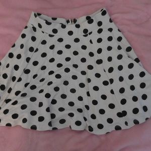 Polkadot Skater Skirt